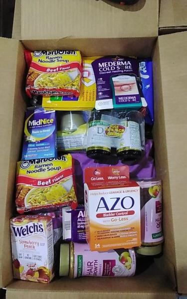 Grocery - Tate's Cookies, Celestial Seasonings Herbal Tea, Rao's Marinara Sauce - MSRP $15,515