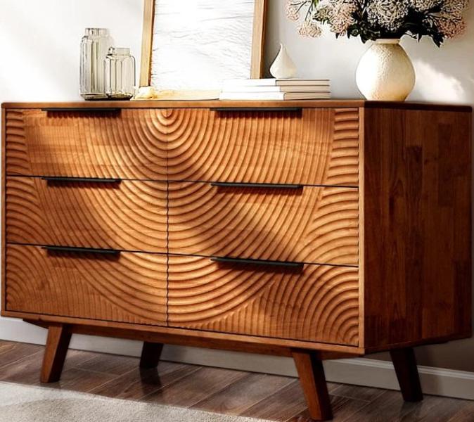 Furniture - 2pc 35in Outdoor Swivel Patio Club Chairs, ACACIA Harmony 6-Drawer Dresser, Liana Bed, Sofa - MSRP $4,180