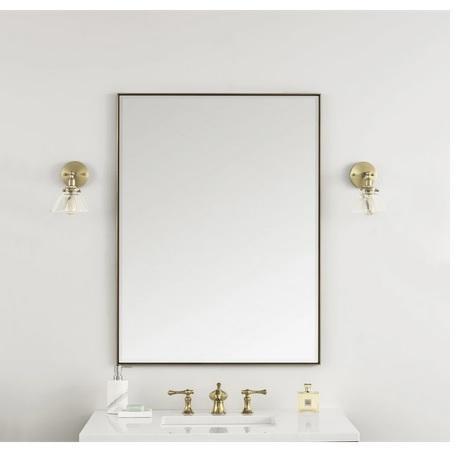 James Martin Vanities 715-M30-MB Bathroom Wall Mirror - MSRP $525