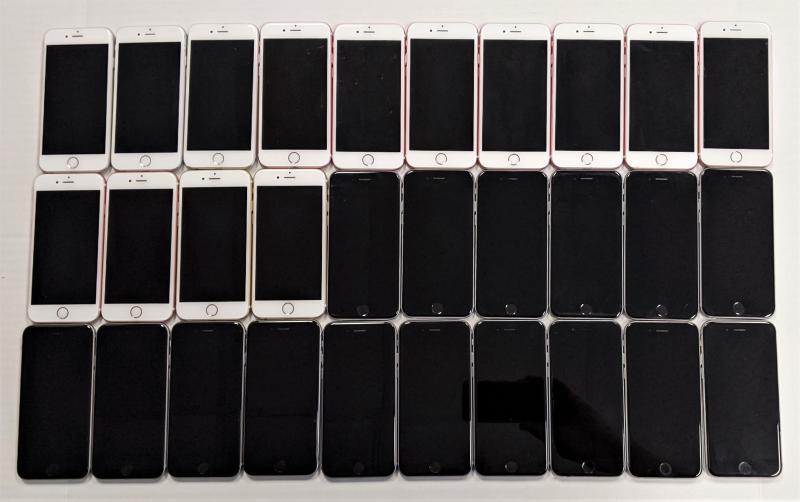 Apple iPhone 6S, 32GB, Unlocked, 70 Units, Refurb, MSRP $45,500