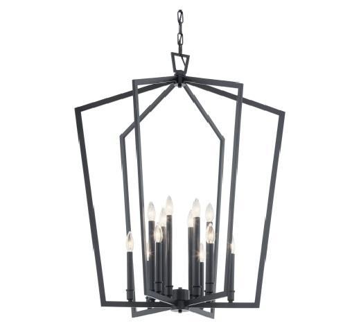 Kichler 43496BK Candle Chandelier - MSRP $847