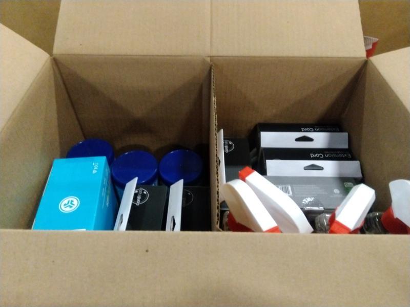 Home - Brillo Basics Trigger Spray Pine All-Purpose Cleaners, JLab - JBuddies Studio Headphones - MSRP $1,242