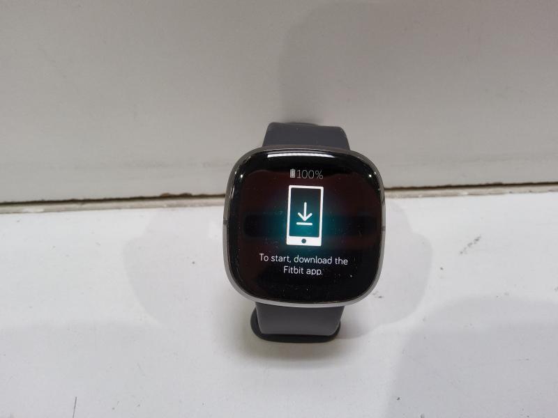 Fitbit Sense 2 Smartwatch, Graphite Aluminum with Shadow Gray Band - Est Retail $249