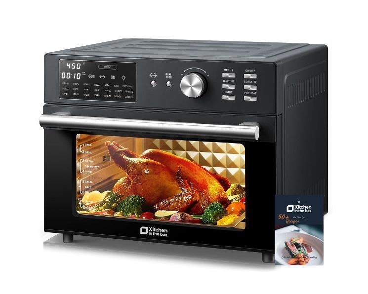 Home - Kitchen in the box Extra Large Air Fryer Toaster Oven, West Bend Microwave Oven - MSRP $2,421