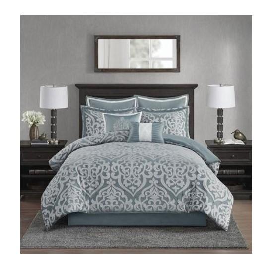 Madison Park Odette Comforter Set, Uppababy PiggyBack Stroller Board, Tempur-Pedic Neck Pillow - MSRP $2,147