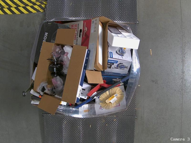 Allen+Roth Slate 9pc Glue Up Alcove Shower Wall, 53in Electric Fireplace, Kobalt 24V Lithium 2Ah Battery - MSRP $6,119