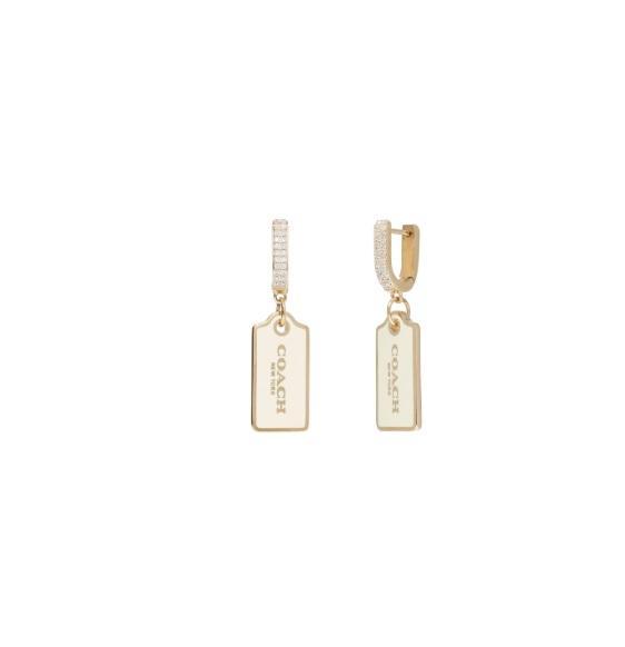 Jewelry - COACH Hangtag Drop Earrings, Signature Bowtique Mini Charm Pearl Bracelet, AllSaints - Original MSRP $2,220