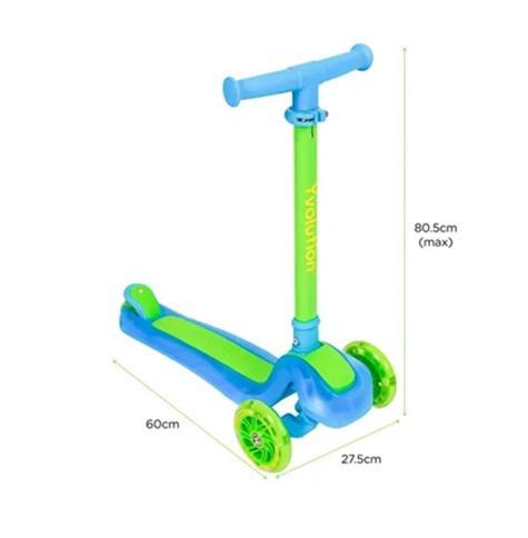 Power Wheels - Yvolution Glider Air 3 Wheels Kid Scooter - MSRP $37