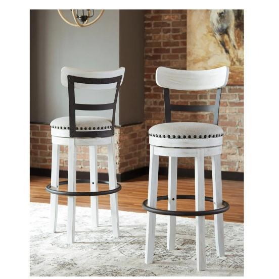 Valebeck Barstool, Haixiang Crystal Chandelier, Tifullhome Lighted Medicine Cabinet - MSRP $3,185