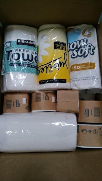 Home - Jubilee Big Roll Paper Towels, Glucose Test strips Pharmacist Choice - MSRP $2,086