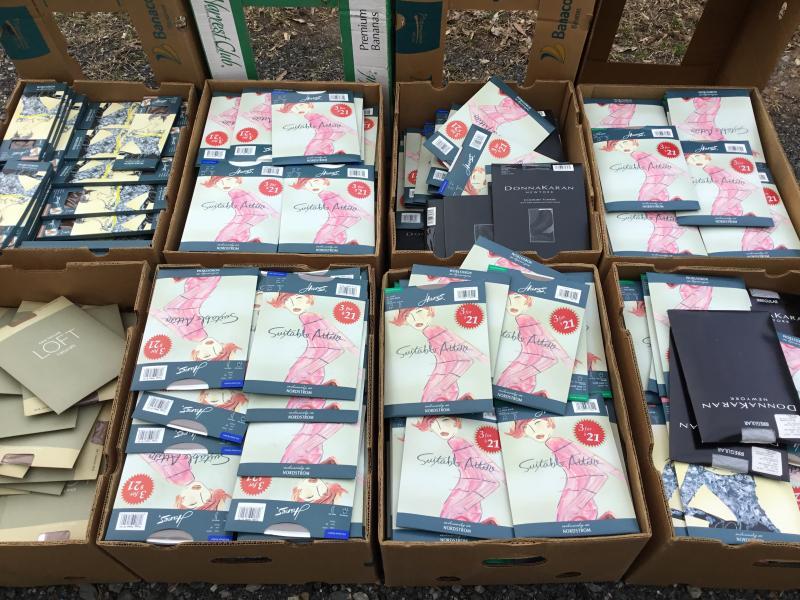 150 Pantyhose, Knee Hi, Thigh High Hanes plus others