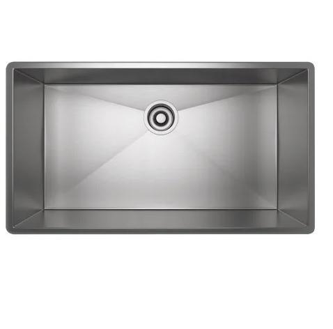 Rohl RSS3016SB Single Basin Stainless Steel Kitchen Sink - MSRP $1,619