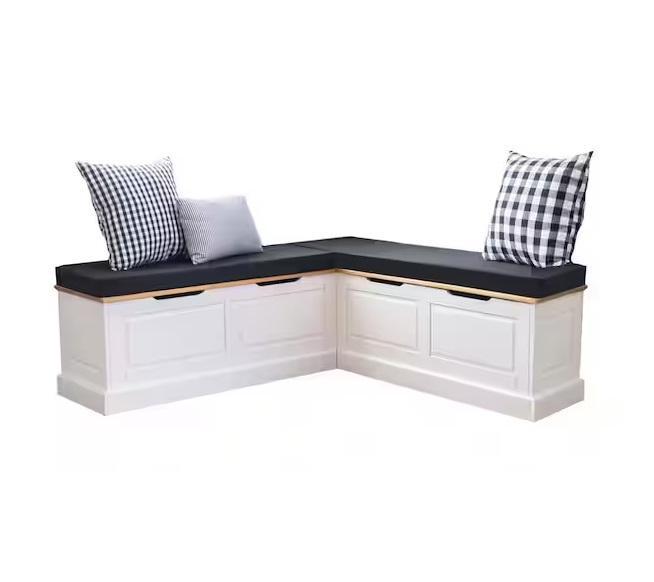 Home Decor - Linon Home Decor Rockhill Corner Nook, Harper & Bright Designs, ATHMILE, Ameriwood - Est Retail $2,452