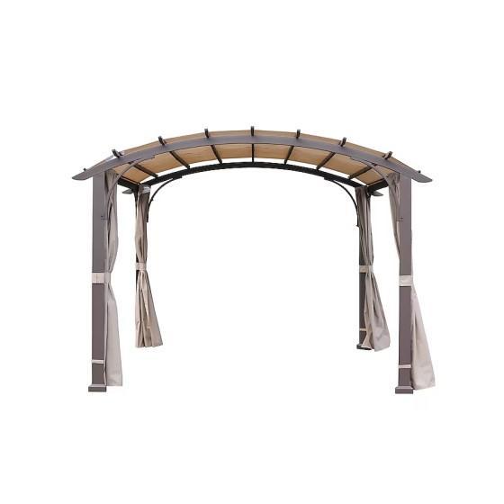 Allen & Roth Pergola with Canopy, Scafflex Scaffold Frame, Craftsman Tool Chest - MSRP $2,378