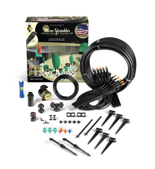 Mister Landscaper Sprinkler Kit, Drip Irrigation Kit, Drip Irrigation Tubing' - MSRP $2,879