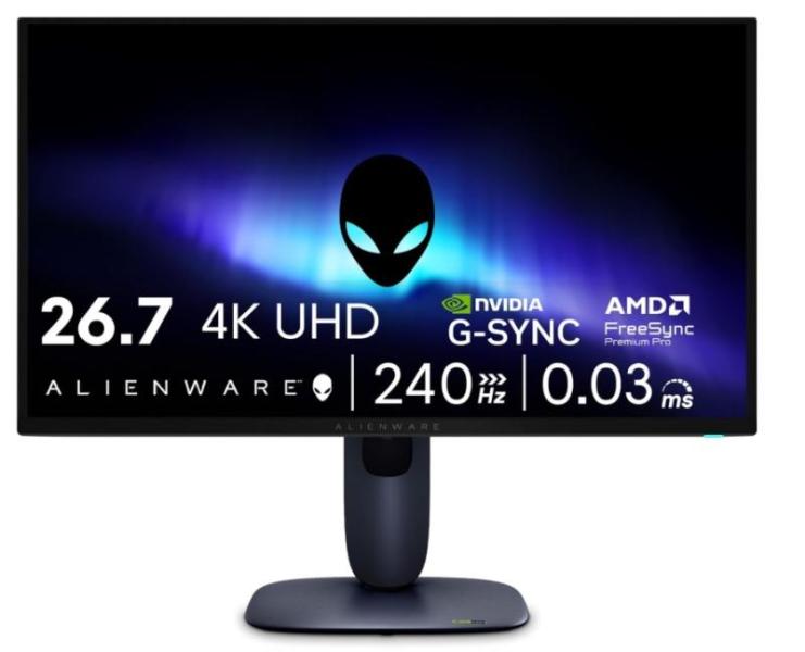 Alienware26.7" 4K QD-OLED AW2725Q Gaming Monitor, 4moms Connect Highchair, 	Ouaken Electric Composter - MSRP $3,148