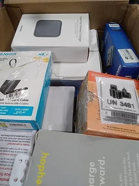 Electronics - Texas Instruments Graphing Calculator, Anker Power Bank, Heyday Tripod Selfie Stick - Est Retail $814