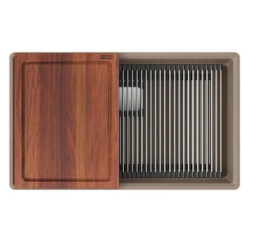 Franke PKG11031OYS-WKC Workstation Kitchen Sink - MSRP $1,085