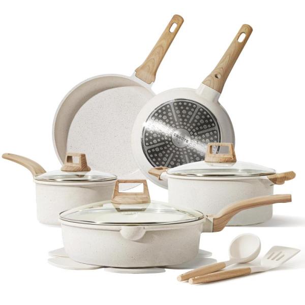 Kitchen - Carote Nonstick Pots & Pans Set, Nutribullet Baby Steam + Blend, Trendables Disposable Plates - MSRP $2,012