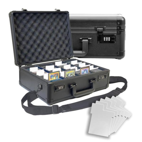 Camera- Silk Road Collections Trading Card Storage Box 4 Row Top Loaders Sports Card Storage Case - MSRP $4,019