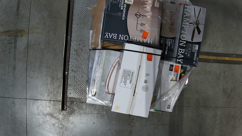 Lighting & Electrical - HDC, Hampton Bay Light Fixtures - Est Retail $2,465- 1plt