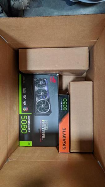 RTX 5080, 5070 Ti Gaming GPU / Memory Lot & More - $8.1K, 23-Qty.