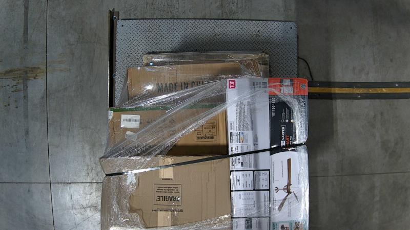 Lighting & Electrical - LLHZSY, VEVOR, Fanaway, Pacific Core, Artika, Golden Lighting, YANSUN -Est Retail $3,305- 2plts