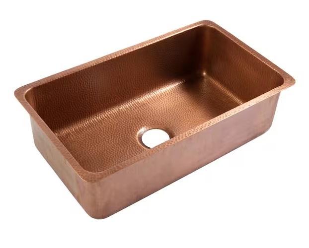 Plumbing - SINKOLOGY Rivera 31in Copper Sink, AKDY, HOMEMYSTIQUE, HDC, Elkay, Glacier Bay - Est Retail $2,290- 2plts
