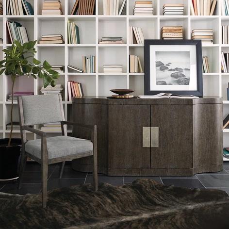 TRUCKLOAD - Furniture - Linea Sideboard, Carlene Executive Desk, Jeanette Leather Chesterfield Sofa - MSRP $45,663