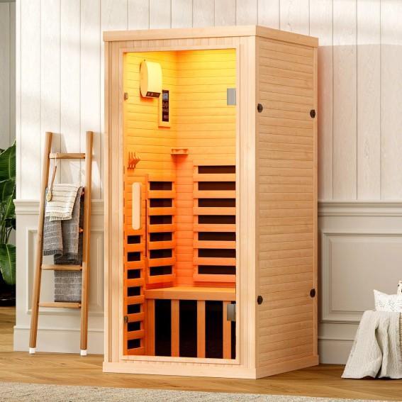 Furniture - Amerlife Infrared Sauna Room, Bernabeu Dining Table, & More - MSRP $4,374