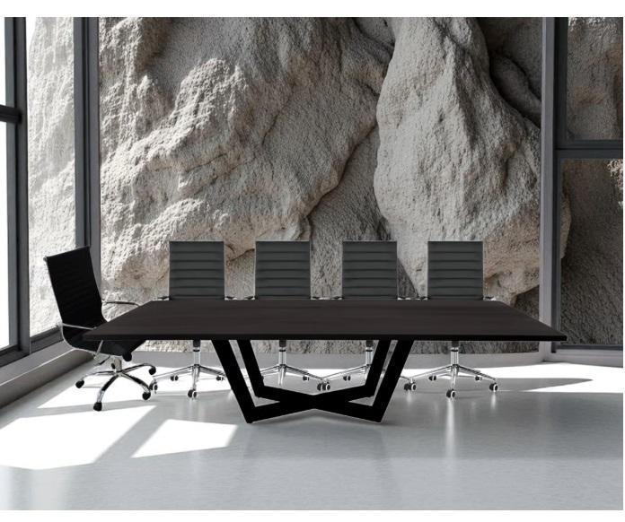 Truckload - Furniture - Folse Solid White Oak Conference Black Table, Althorp Victory Oak Coffee Table - MSRP $62,740