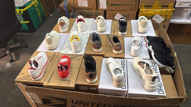 Bulk Lot of 200 Mixed Brand Sneakers Men's & Women's