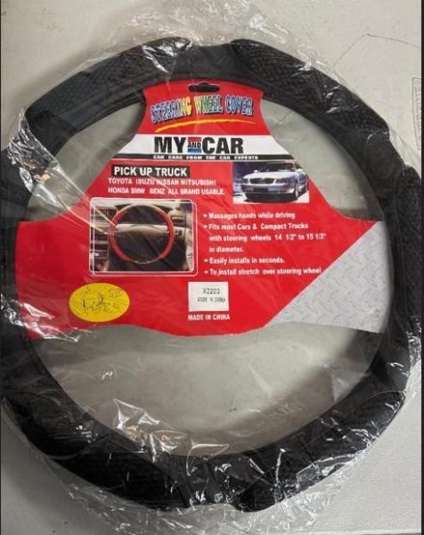 25 PCS of Steering Wheel cover(15") With Cushioning