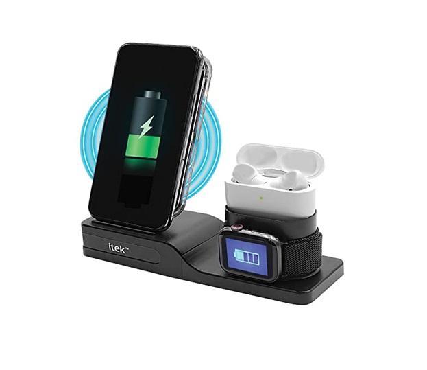 Electronics - Itek 3 in 1 Wirless Charging Stands, SoundLogic XT Sonar-XT Gaming Headphones - MSRP $2,209