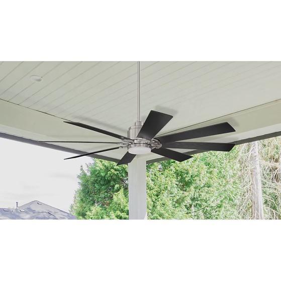 Talamore 60" Color-Changing LED Ceiling Fan, Zoeller Sump Pump, Project Source Utility Tub - MSRP $3,736