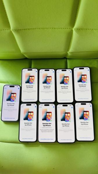 Apple iPhone 15 128GB, 9 units, MSRP: $9,000