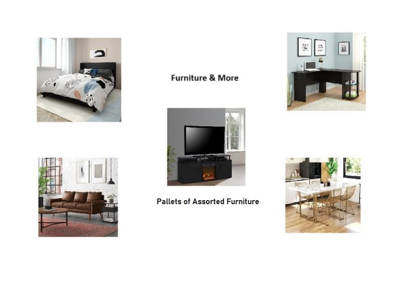 TRUCKLOAD - Pallets of Assorted Furniture