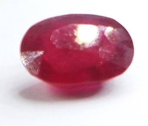 STUNNING BRIGHT Blood RED RUBY 10 Carats Loose Oval Gemstone - Ring