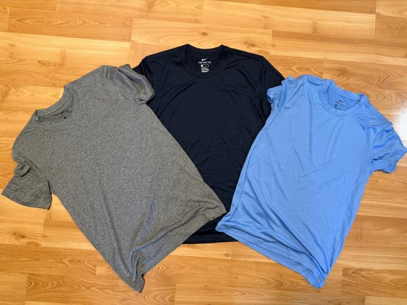 Nik* Men's Dri-Fit Crewneck Running T-Shirt