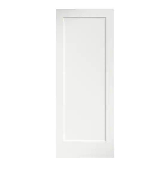 Doors & Windows - eightdoors 1-Panel Solid Core Wood Interior Slab Door, Levolor, Hampton Bay -Est Retail $1,586- 3plts