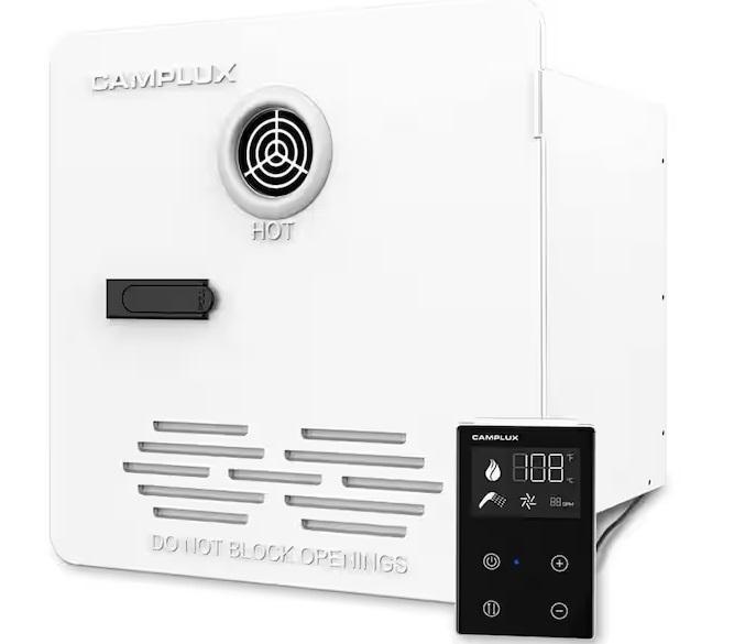 Plumbing - CAMPLUX, AKDY, Eridanus, Pegasus, VEVOR, Wayne, RiverRidge Home, Gatco, AprilAire - Est Retail $5,588- 2plts