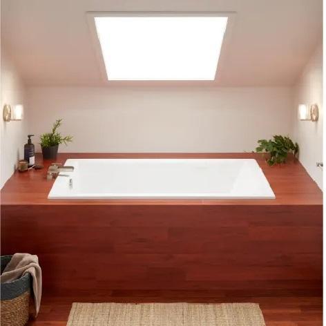 Signature Hardware SHSKS7236WH Soaking Tub - MSRP $1,269