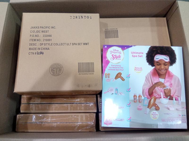 Toys - Disney Princess Style Collection Ultimate Spa Sets & TMNT Donatello Figures - MSRP $6,293