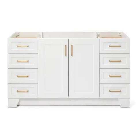 Ariel Q060S-BC-WHT  Single Vanity Cabinet - MSRP $1,073