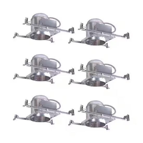 Lighting & Electrical - Halo H7 6 in. IC Rated New Construction Aluminum Recessed Housing - Est Retail $1,937- 1plt