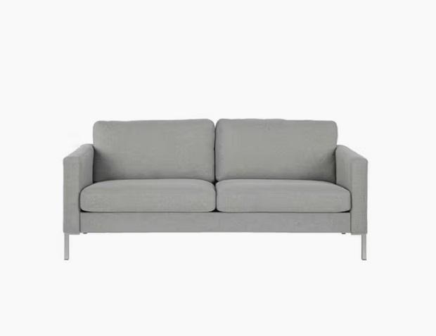 Furniture - Queer Eye Fabry Modern Sofa, Dorel Living Milton Junior Twin Loft Bed - MSRP $1,454