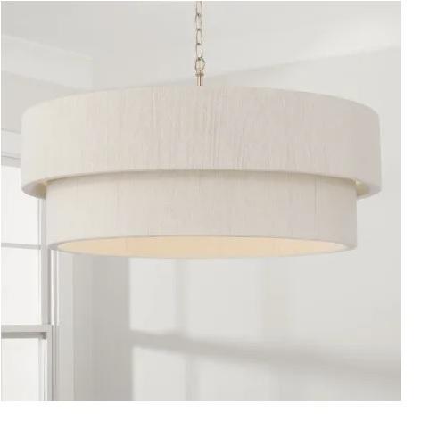Capital Lighting 349842MA Drum Chandelier - MSRP $958