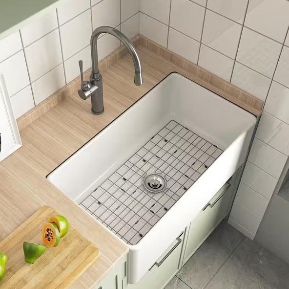 Plumbing - Hanikes Apron-Front Sink, LORDEAR, KeonJinn, cadeninc, Medline, Croydex, Everbilt, HDC - Est Retail $1,723