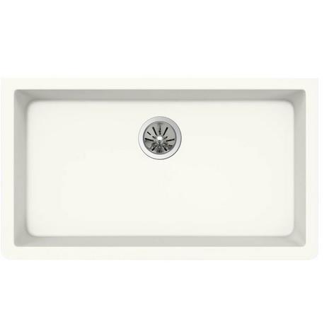Elkay ELXRU13322RT0 Single Basin Quartz Composite Kitchen Sink - MSRP $683