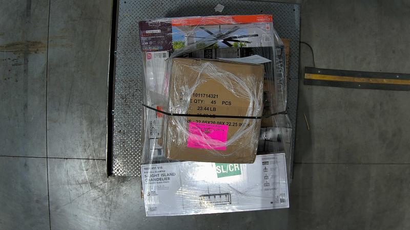 Lighting & Electrical - Hampton Bay, Commercial Electric - Est Retail $1,260- 1plt